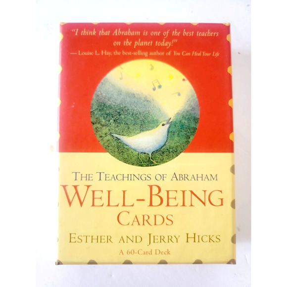 Abraham Hicks Well-Being Cards 60 Card Deck Esther & Jerry Hicks 2004 Complete - Picture 1 of 6